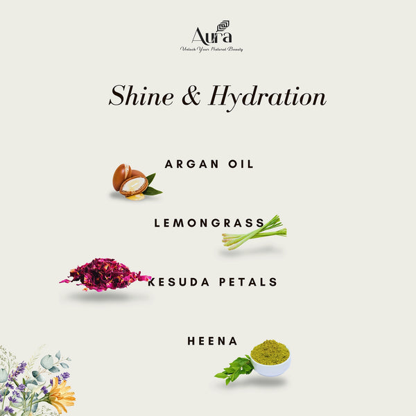 Aura 18 Herbs Hair Oil – Herbal Formula for Stronger, Healthier Hair
