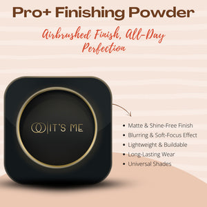 Benefit of Pro+ Finishing Powder