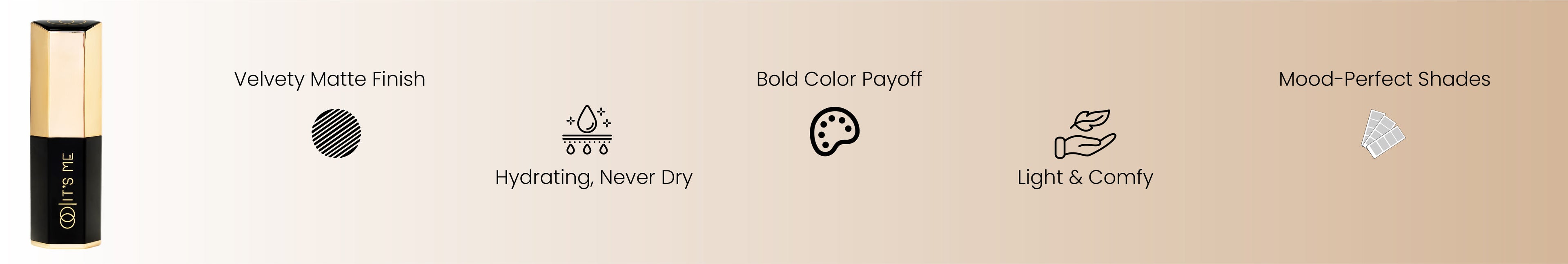 hydrating matte bullet lipstick